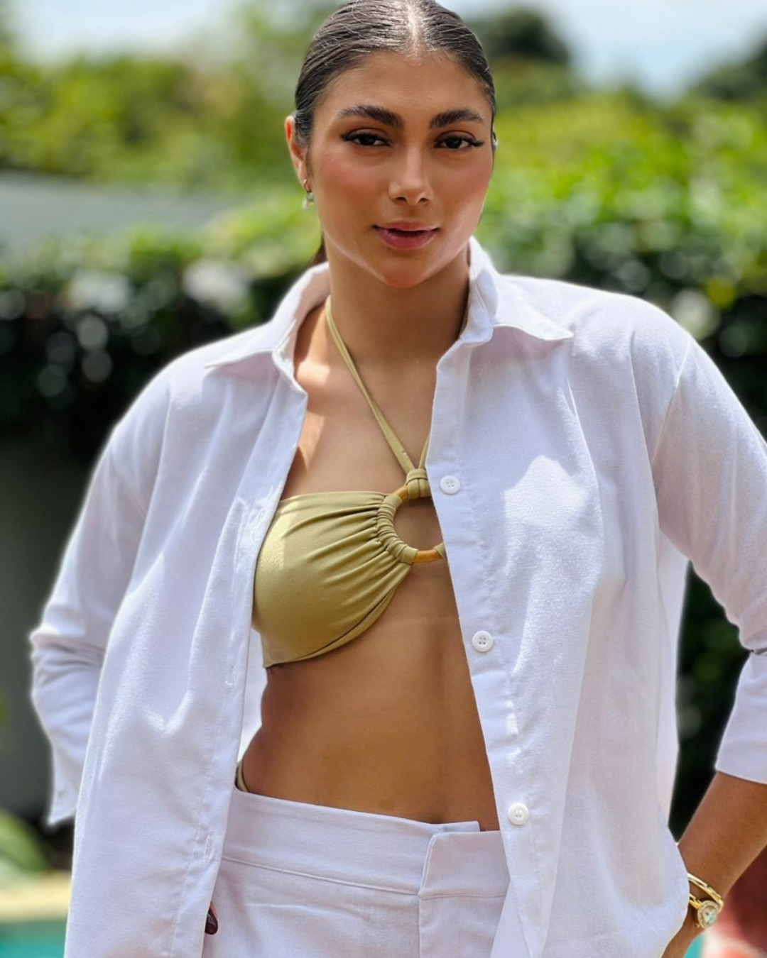 Camisa Raízes - White