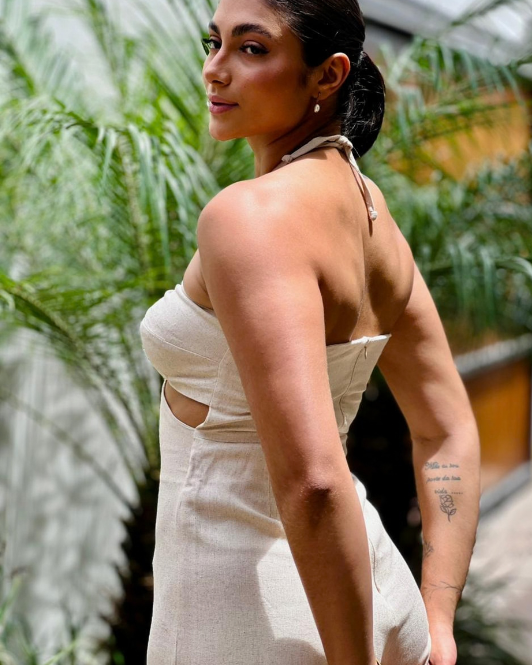 Macacão Tropicana - Areia