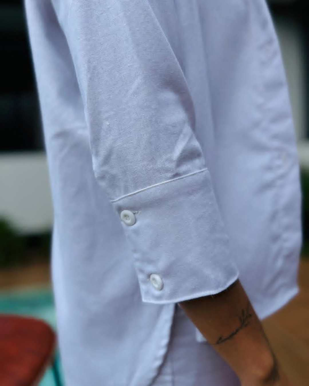 Camisa Raízes - White