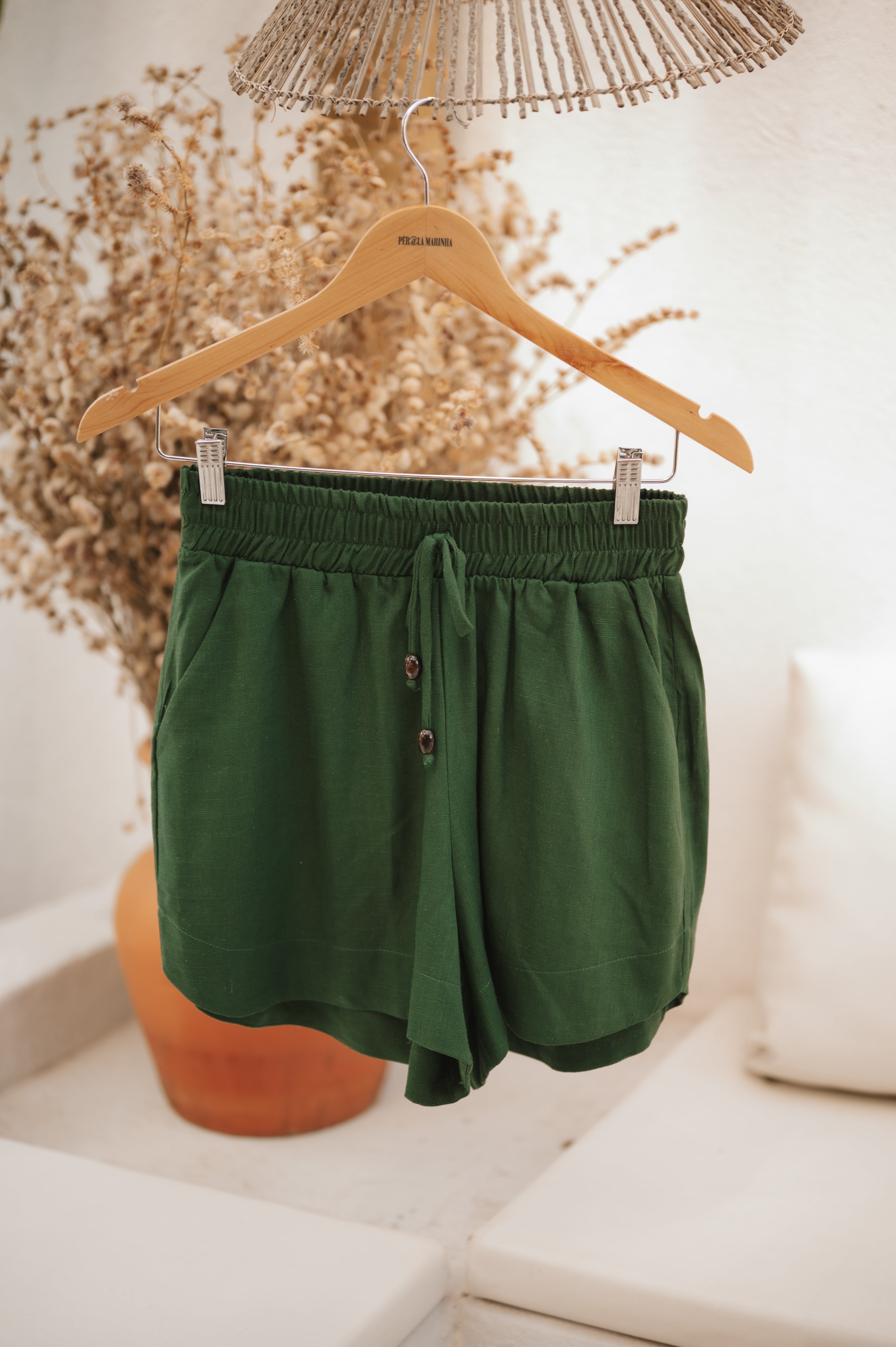 Short Salina Verde Croco