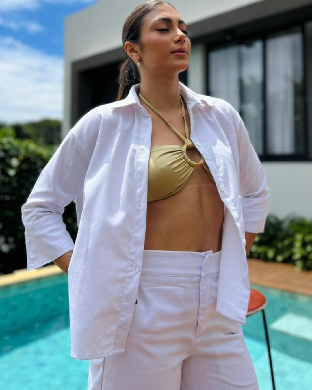 Camisa Raízes - White