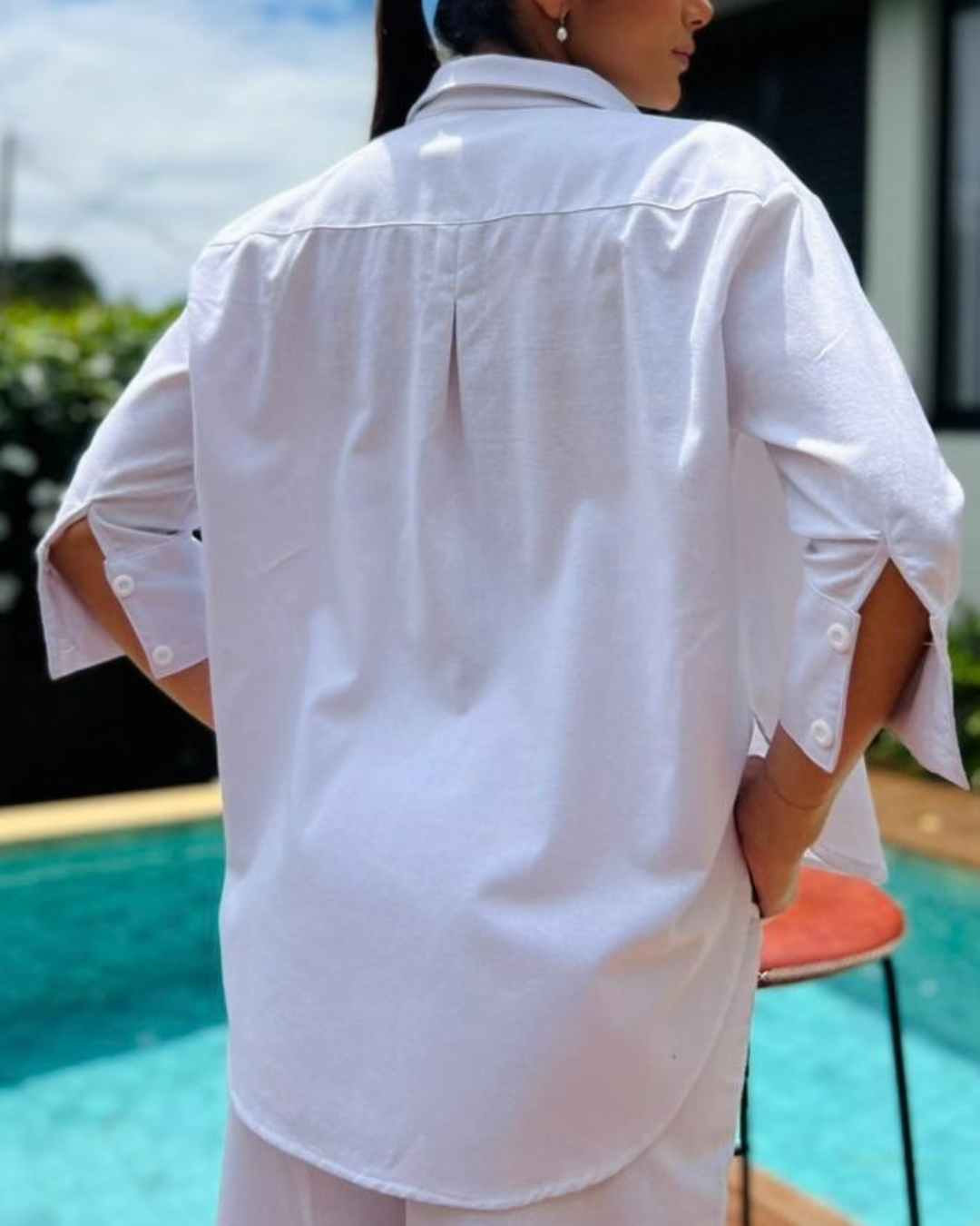 Camisa Raízes - White